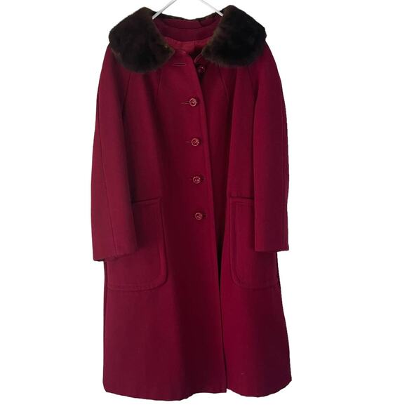 Rogues Gallery Vintage Women's Size Medium 100% Pure Wool Trench Pea Coat - Picture 1 of 14